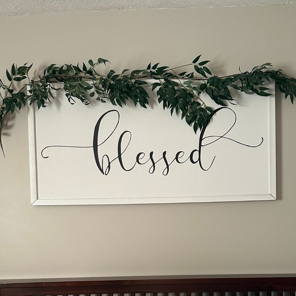 “Blessed” Wall Decor